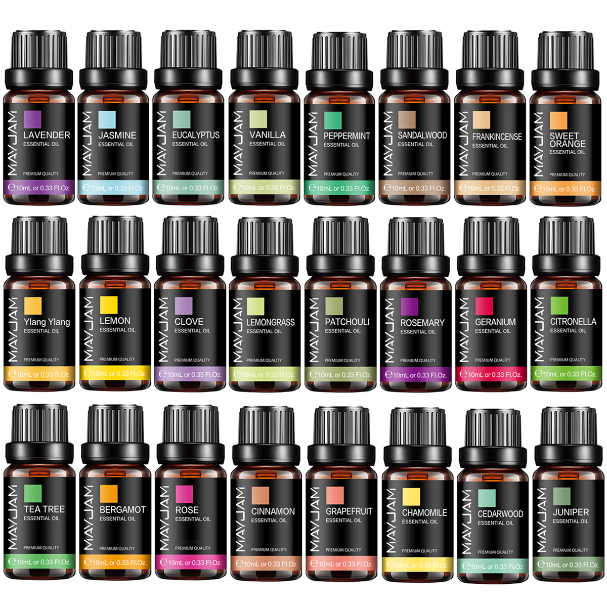 Fragrance Oil 10Ml - MAYJAM 10ML Essential Oil Lavender Jasmine