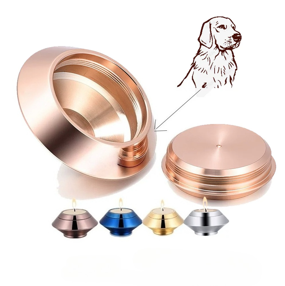 Candle Holder Supplies - Small Keepsake Urns for Human Ashes
