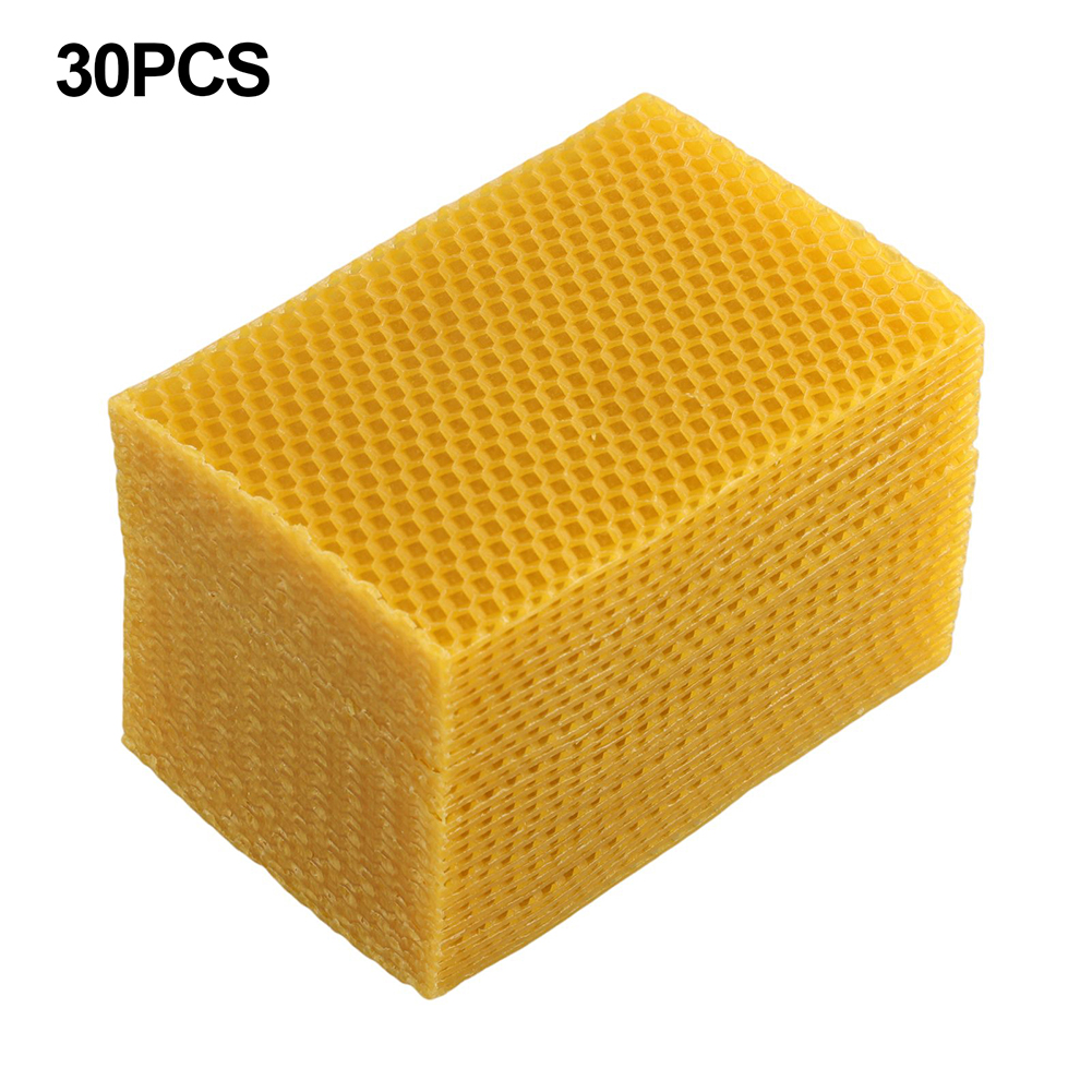 Beeswax Sheet Roll - 5.24 X 3.54 Beehive Foundation Beeswax