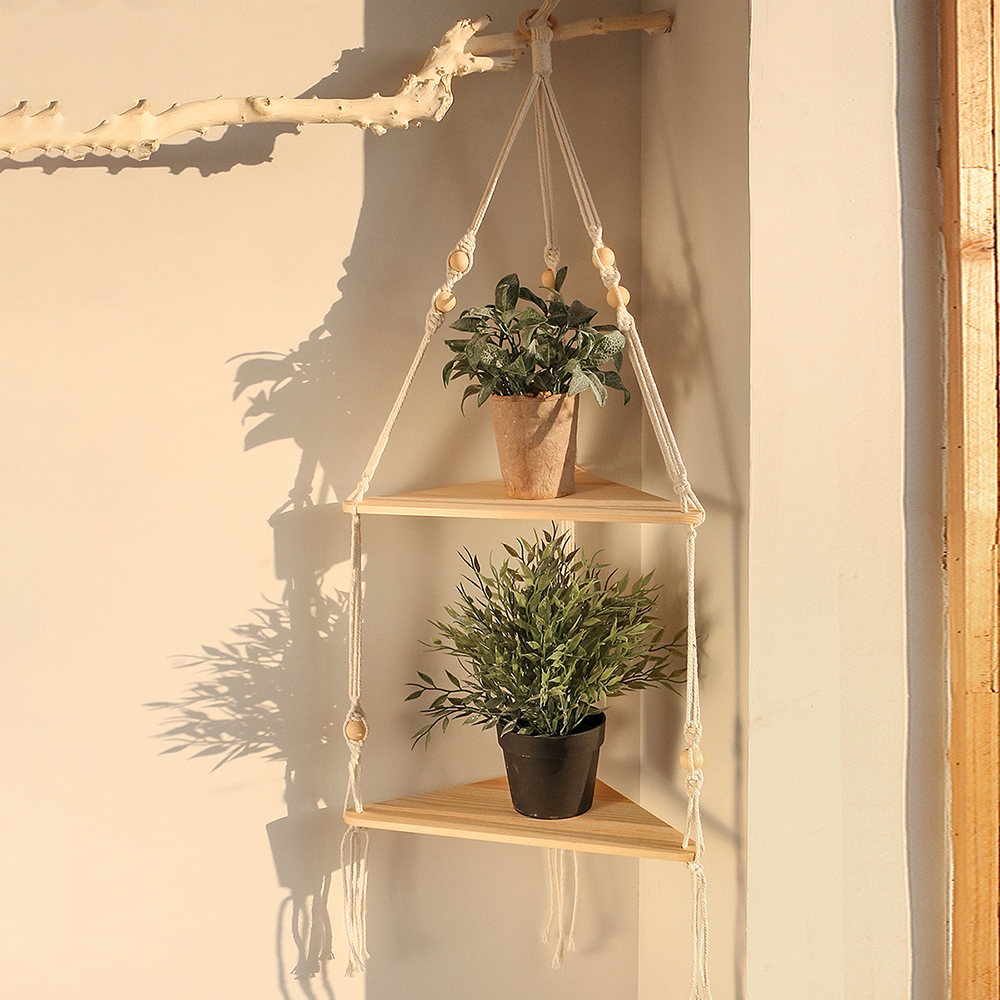 Triangle Shelves Wall Decor Ma - Candle Holder Supplies recensione e prezzo