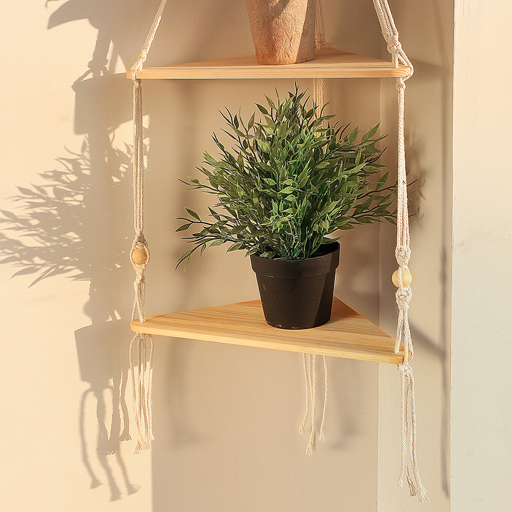 Triangle Shelves Wall Decor Ma - Candle Holder Supplies recensione e prezzo