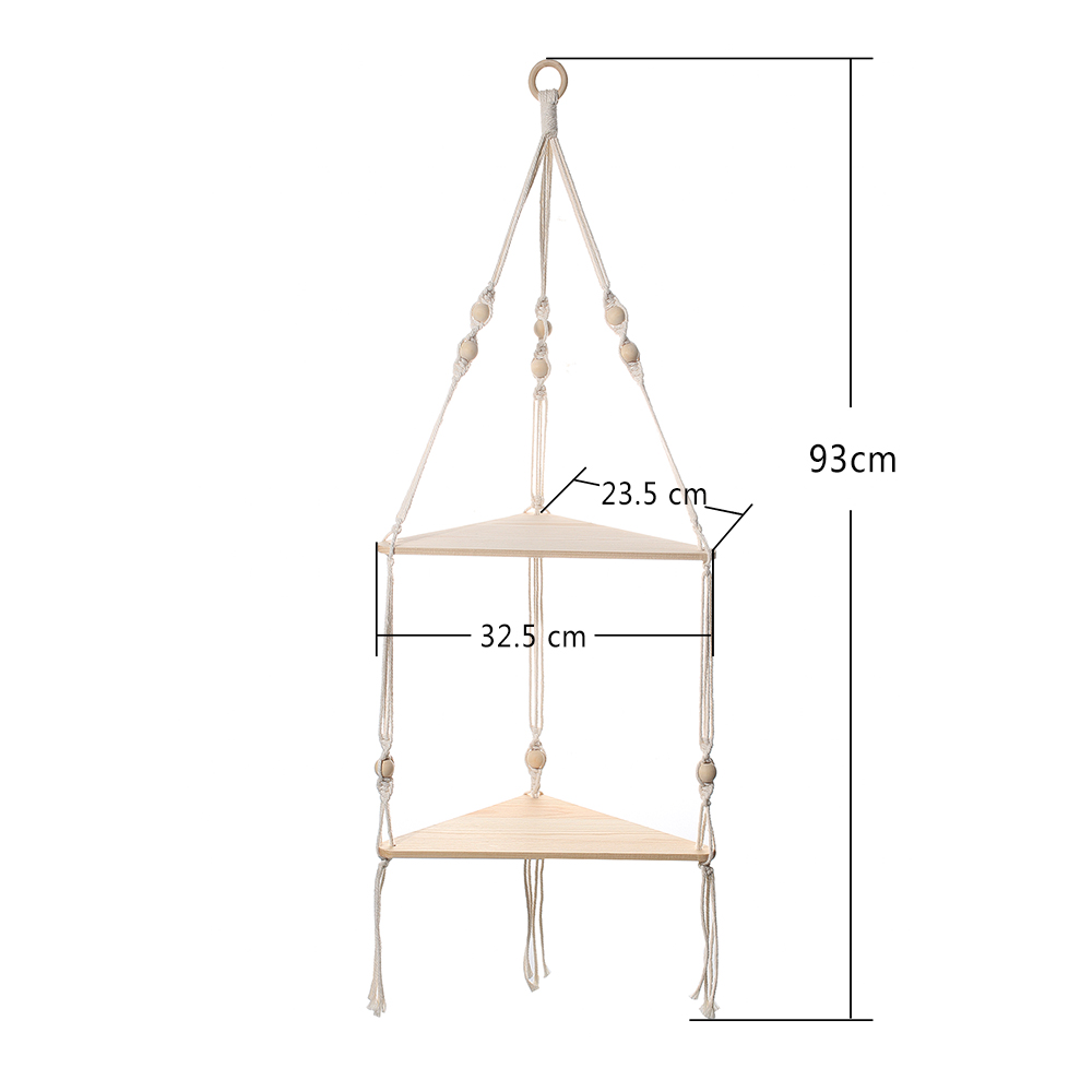 Triangle Shelves Wall Decor Ma - Candle Holder Supplies recensione e prezzo