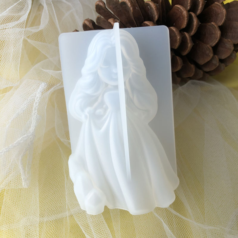 3D Cute Princess Silicone Cand - Candle Making Supplies Online recensione e prezzo