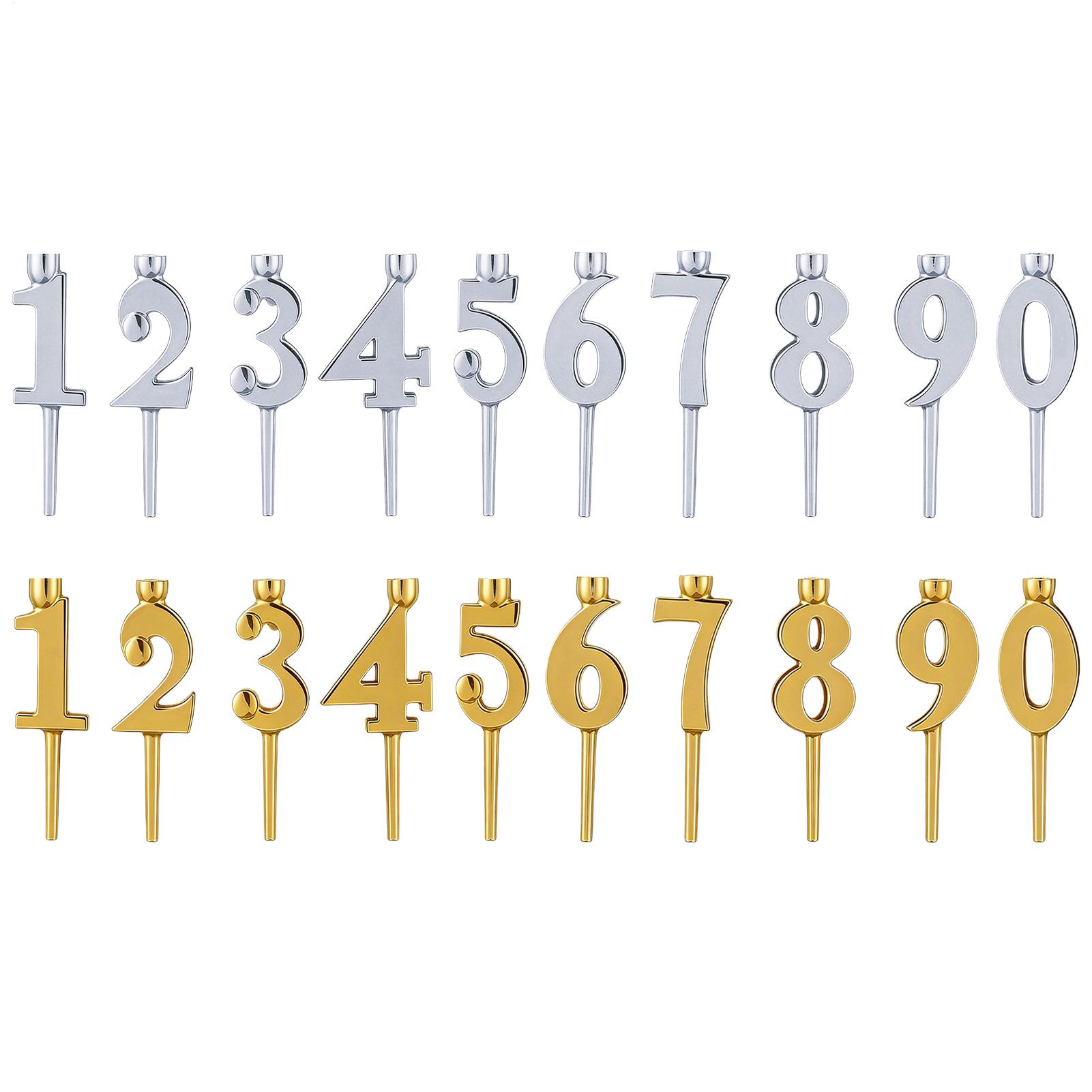 Number Birthday Candle Holders - Candle Holder Supplies recensione e prezzo