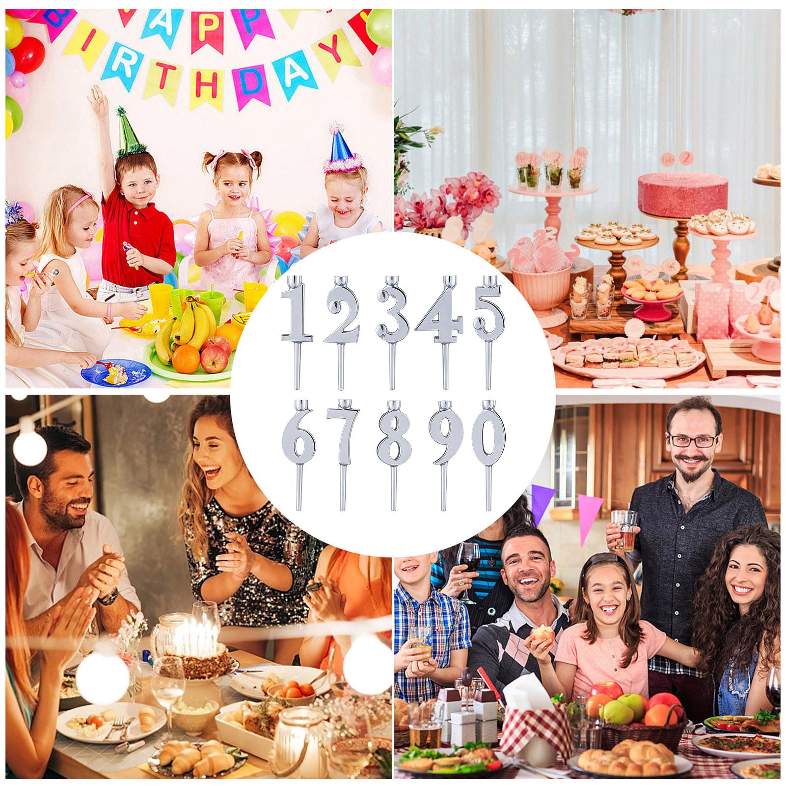 Number Birthday Candle Holders - Candle Holder Supplies recensione e prezzo