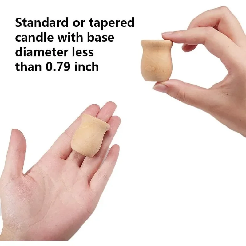10 pcs 1.5 Inch 10pcs Unfinish - Candle Holder Supplies recensione e prezzo