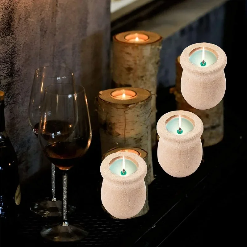 10 pcs 1.5 Inch 10pcs Unfinish - Candle Holder Supplies recensione e prezzo
