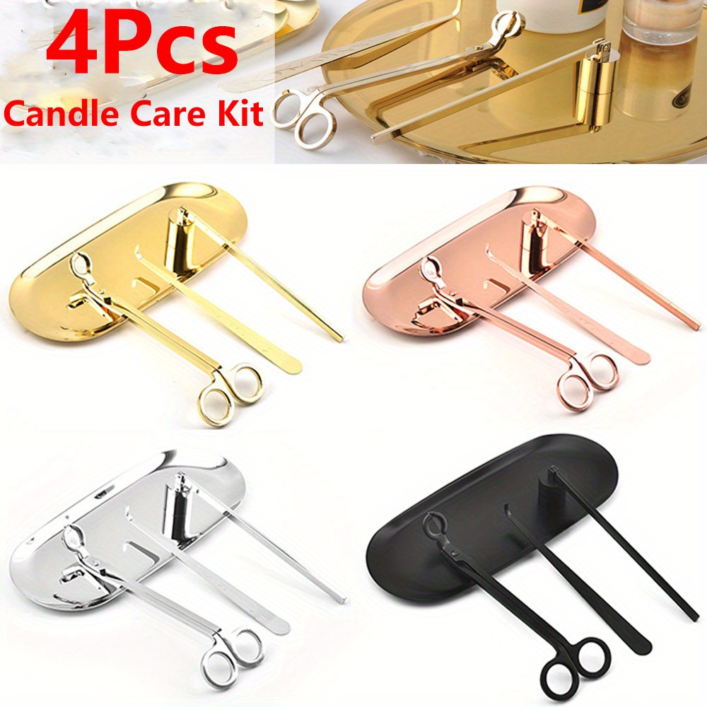 4pcs/set Luxury Candle Care Ki - Candle Making Supplies Online recensione e prezzo