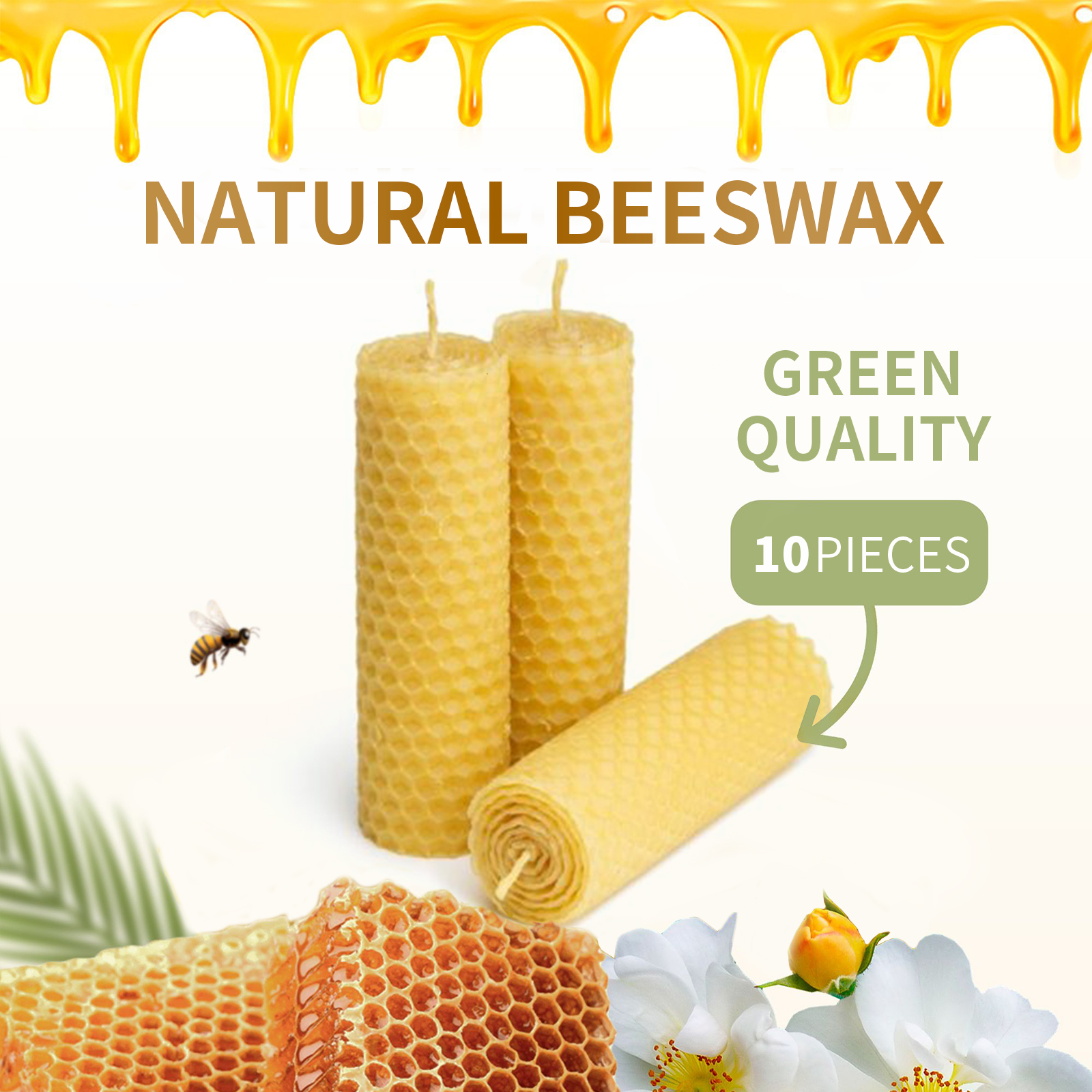 Beeswax Sheets for Candle Maki - Beeswax Sheet Roll recensione e prezzo