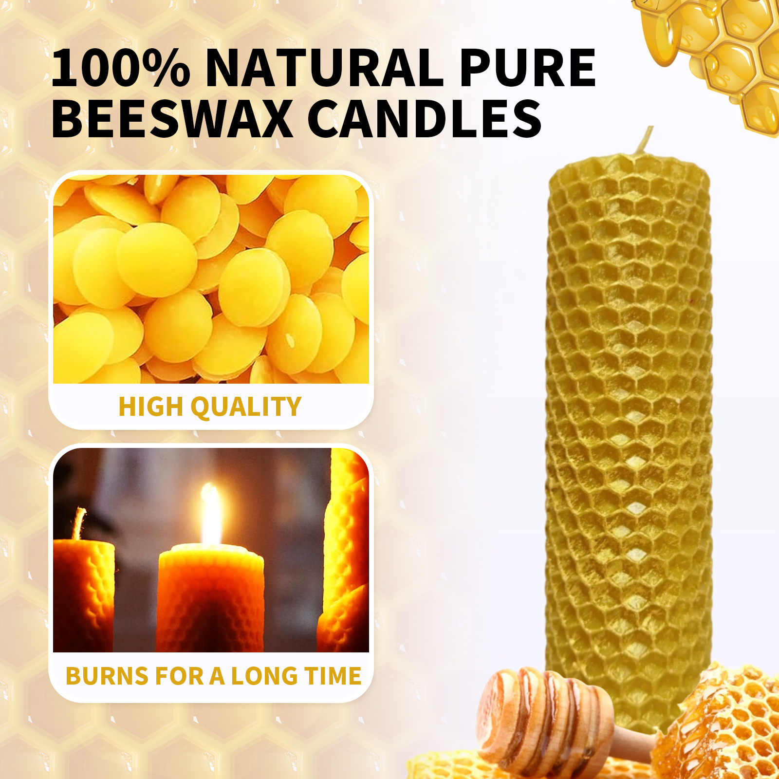 Beeswax Sheets for Candle Maki - Beeswax Sheet Roll recensione e prezzo