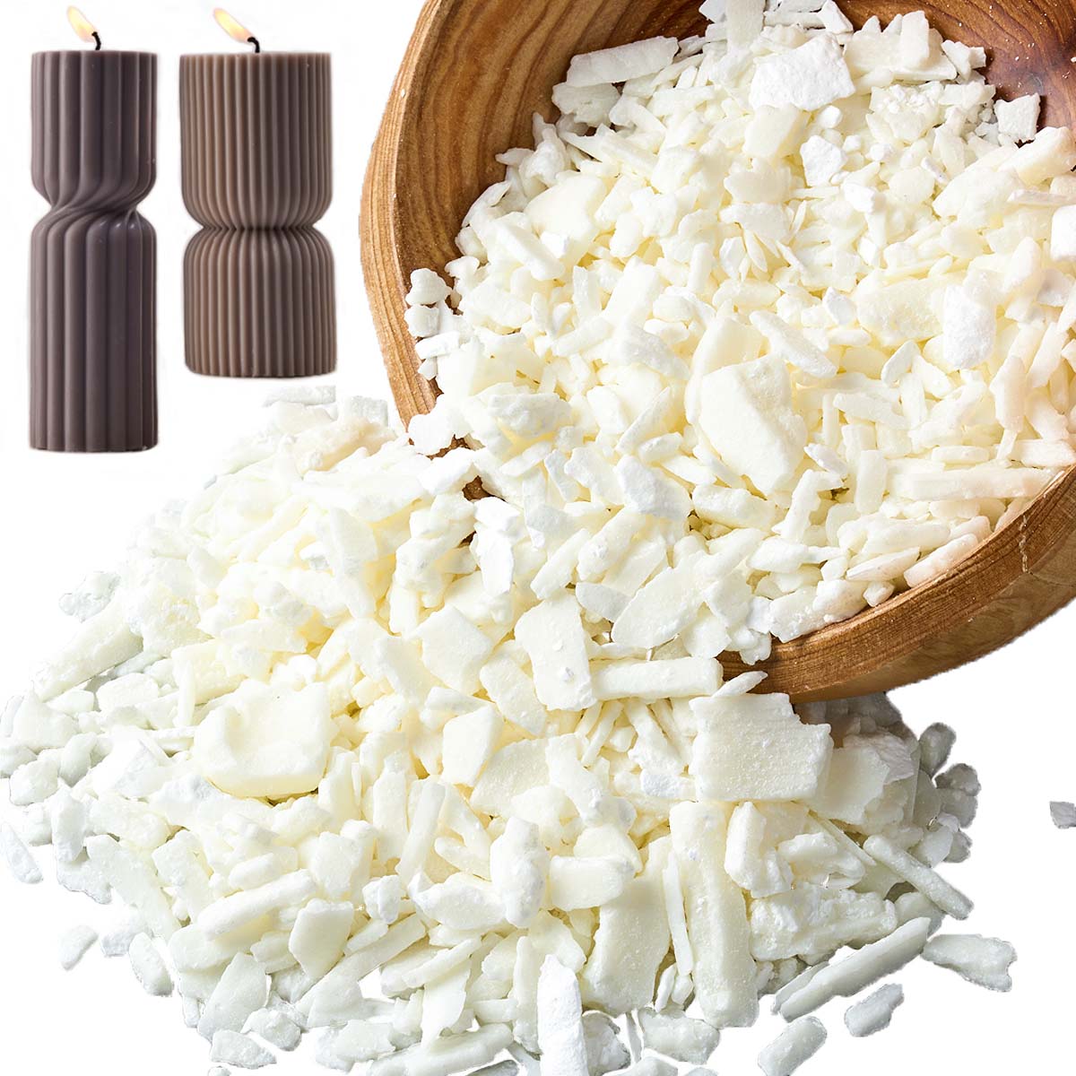1 Pounds Pure White Soy Wax Fo - Candle Making Supplies Online recensione e prezzo