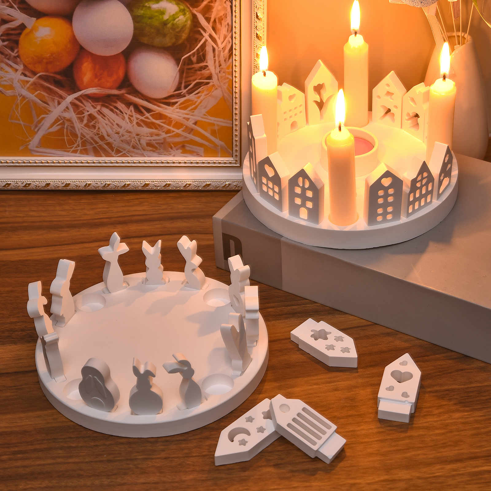 Hollow House Rabbit Candle Hol - Candle Holder Supplies recensione e prezzo