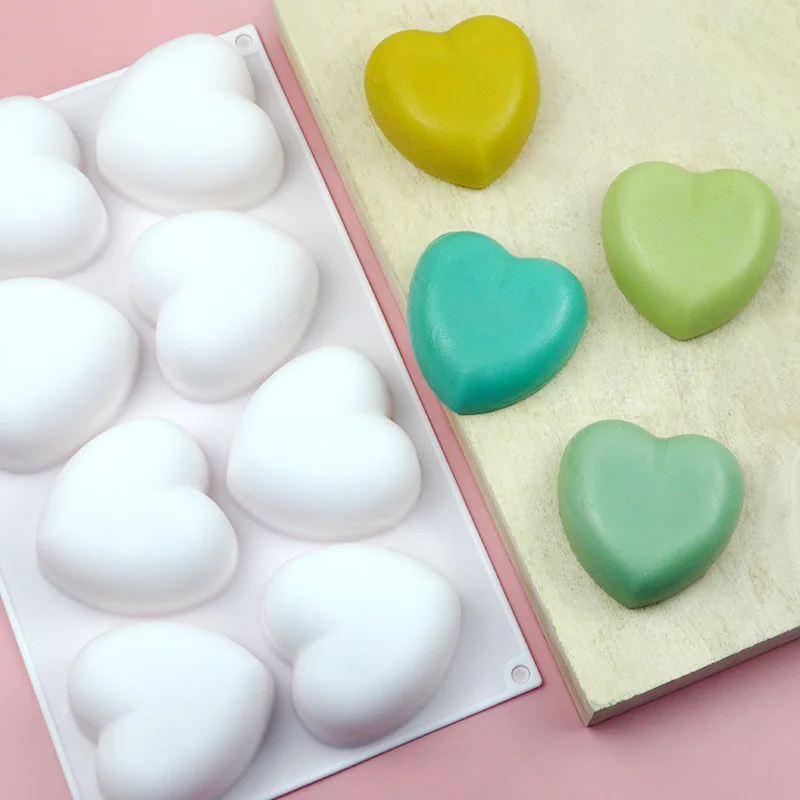 Love Heart Silicone Soap Mold  - Candle Making Supplies Online recensione e prezzo