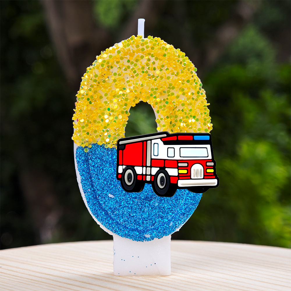 Fire Engine Candle Cute Cartoo - Candle Making Supplies Online recensione e prezzo