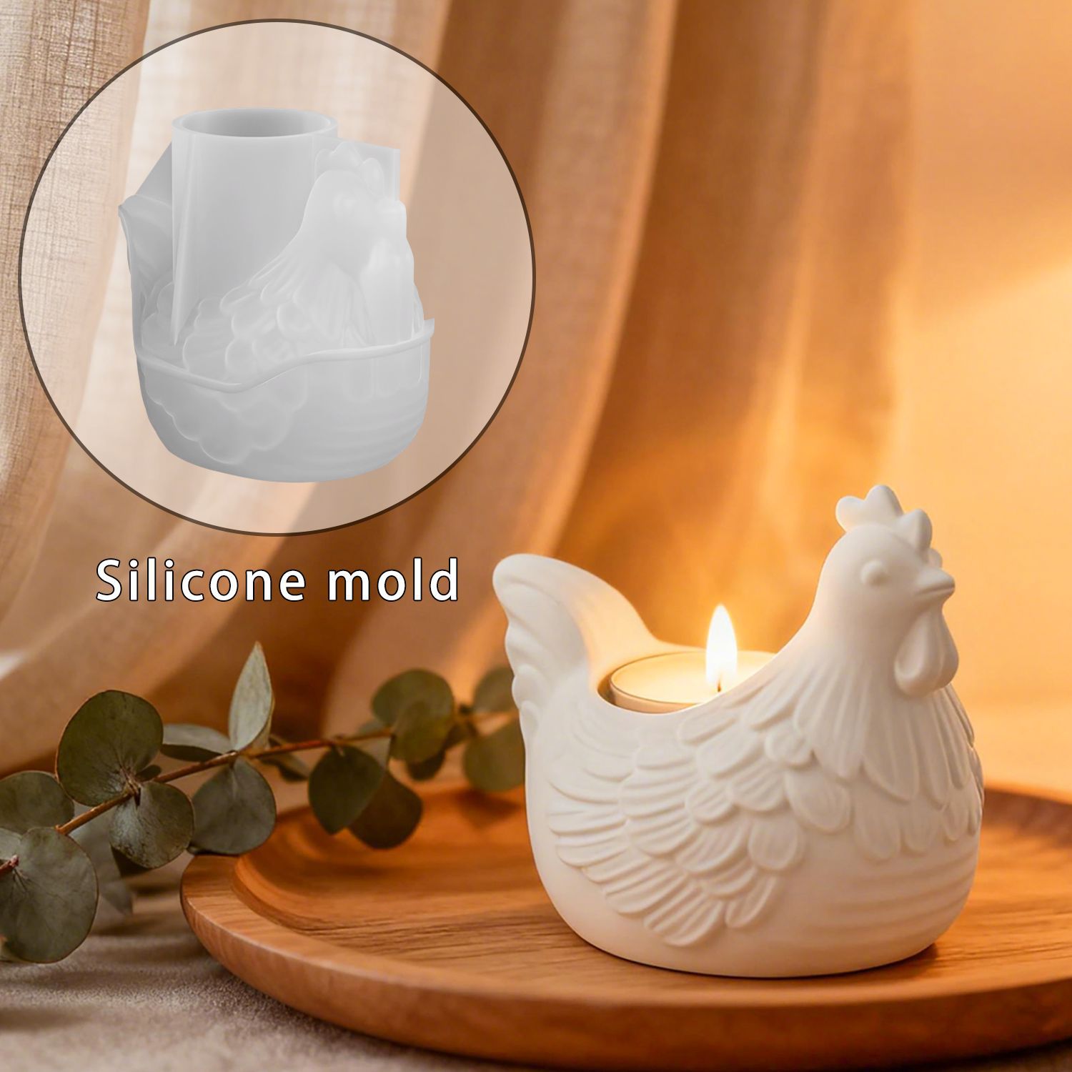 DIY 3D Little Chicken Candle H - Candle Holder Supplies recensione e prezzo