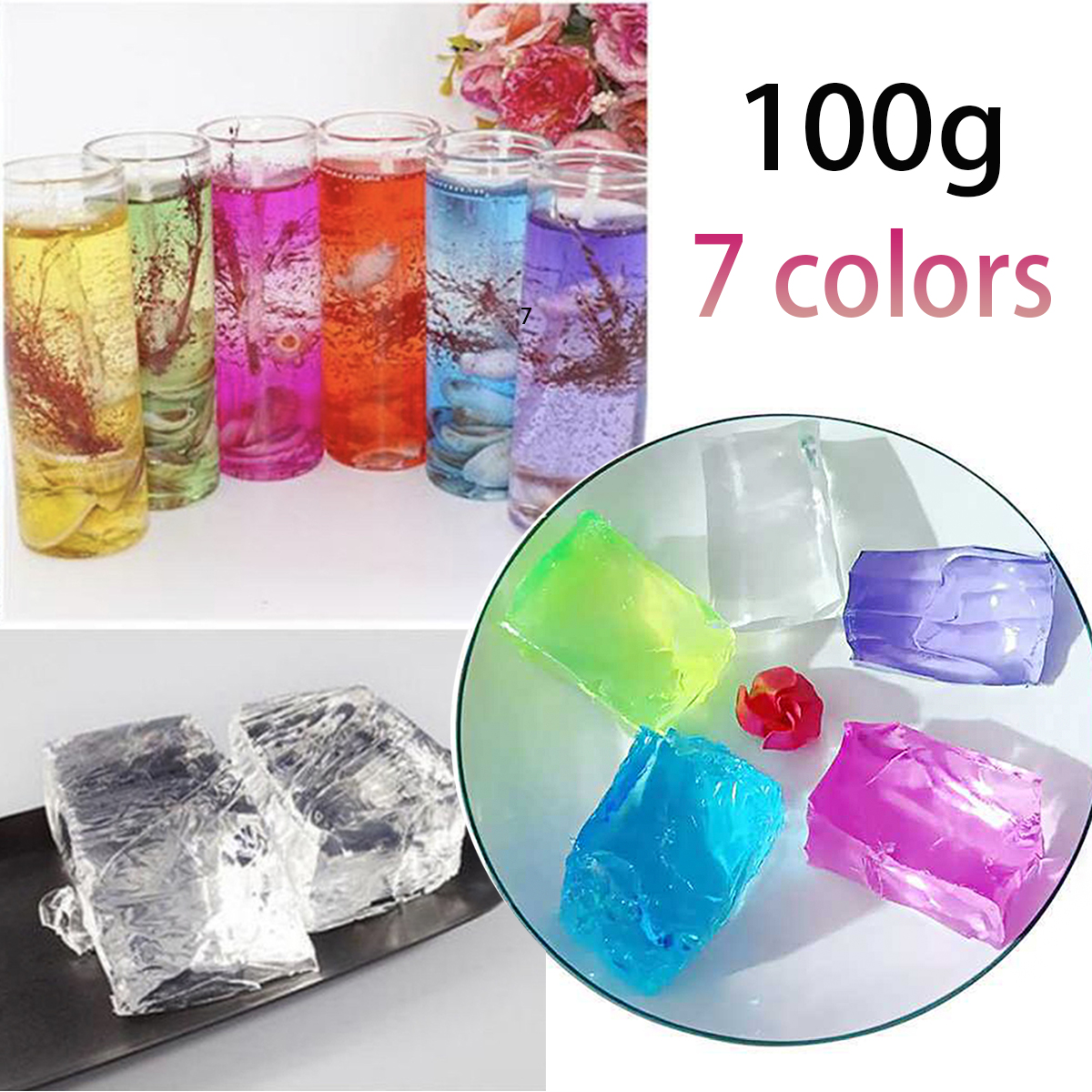 1pc Large Rock Gesture Silicon - Candle Holder Supplies recensione e prezzo