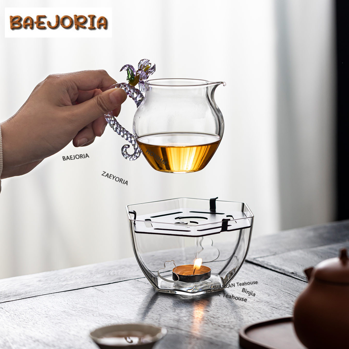 Hexagonal Gourd-shaped Glass T - Candle Holder Supplies recensione e prezzo