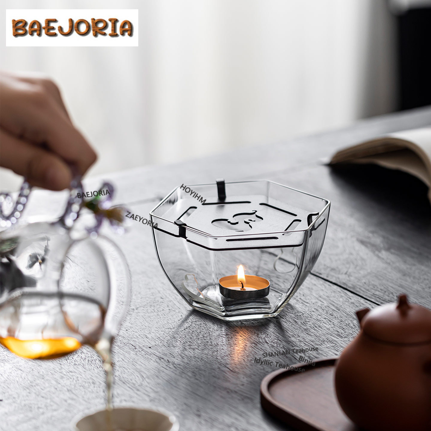 Hexagonal Gourd-shaped Glass T - Candle Holder Supplies recensione e prezzo