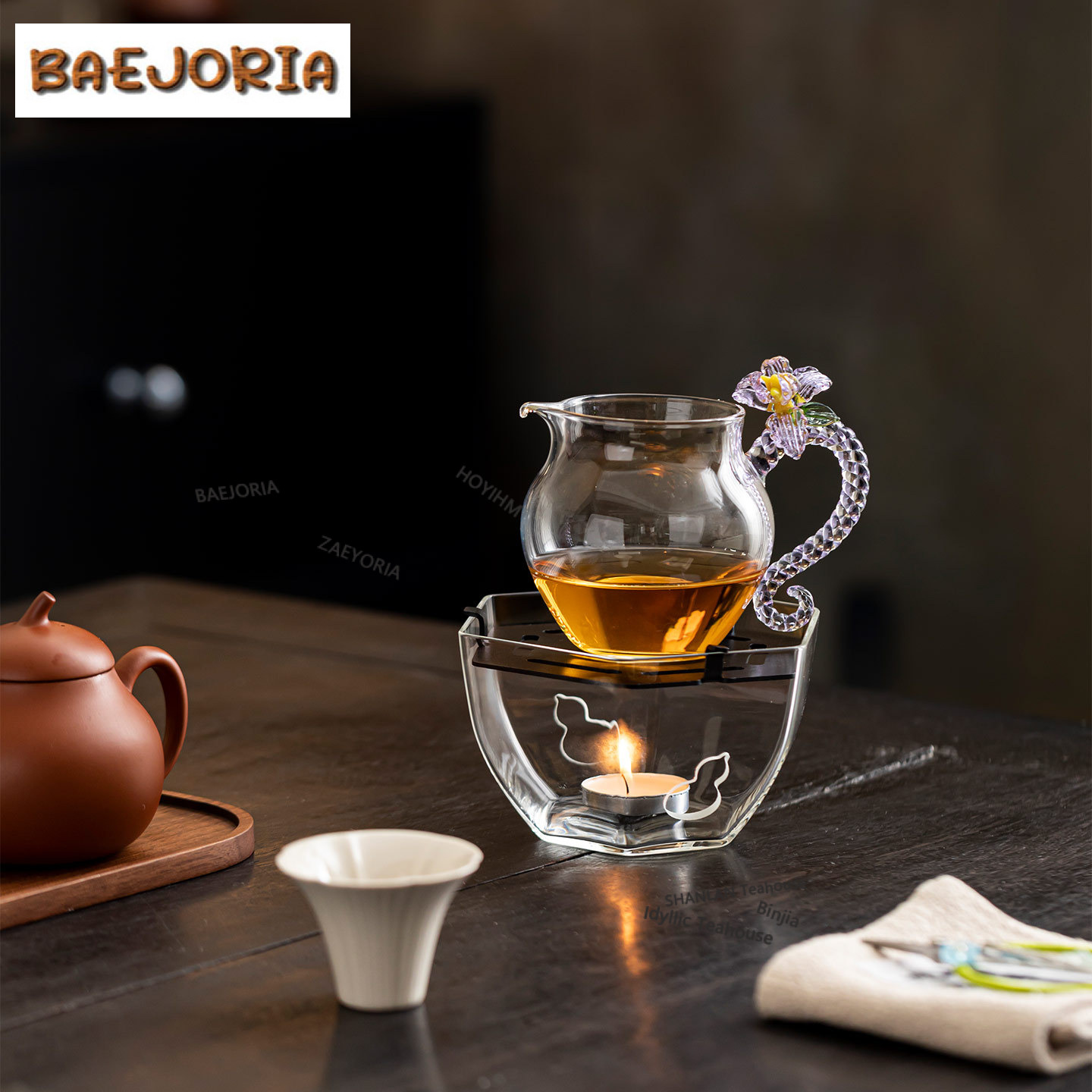 Hexagonal Gourd-shaped Glass T - Candle Holder Supplies recensione e prezzo