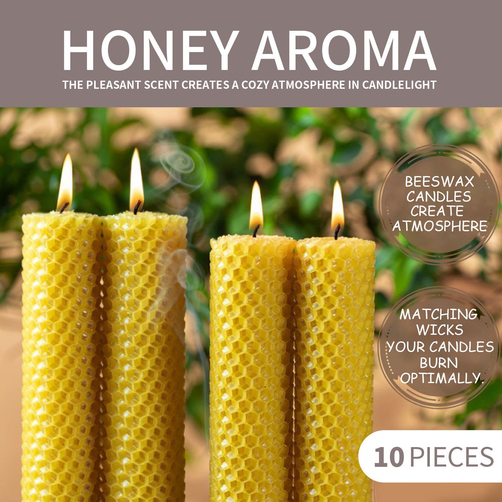 10/20/30pcs Natural Beeswax Sh - Beeswax Sheet Roll recensione e prezzo