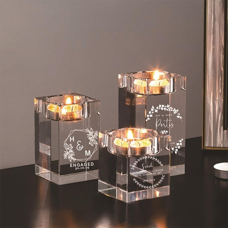Personalized Photo Crystal Can - Candle Holder Supplies recensione e prezzo