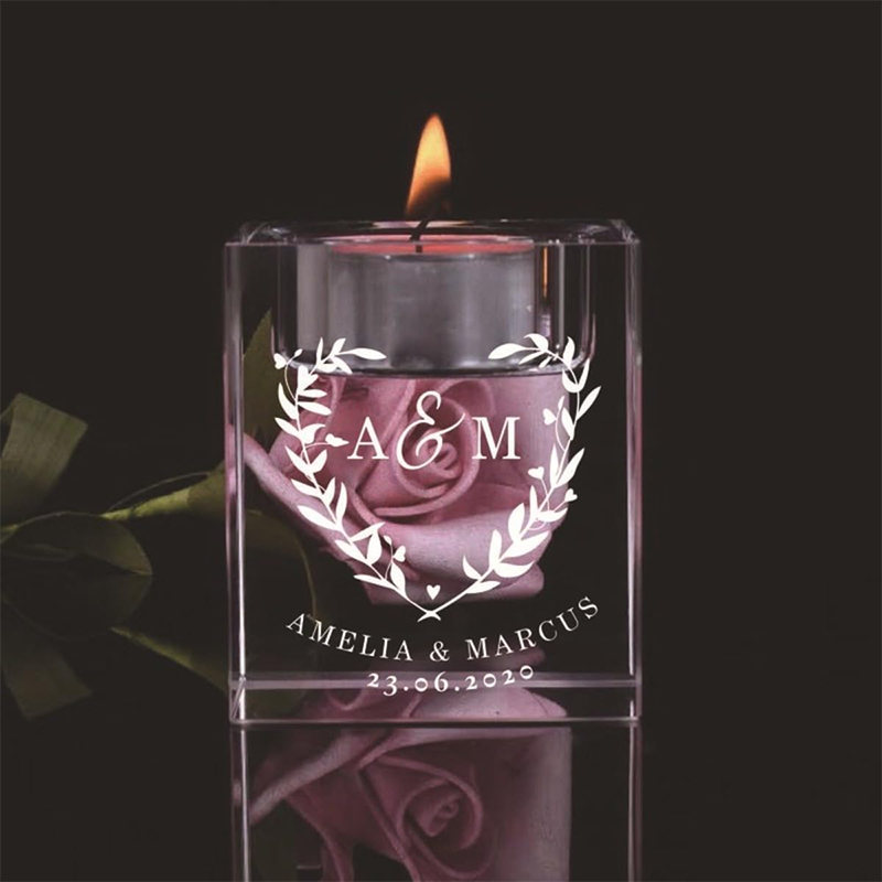 Personalized Photo Crystal Can - Candle Holder Supplies recensione e prezzo