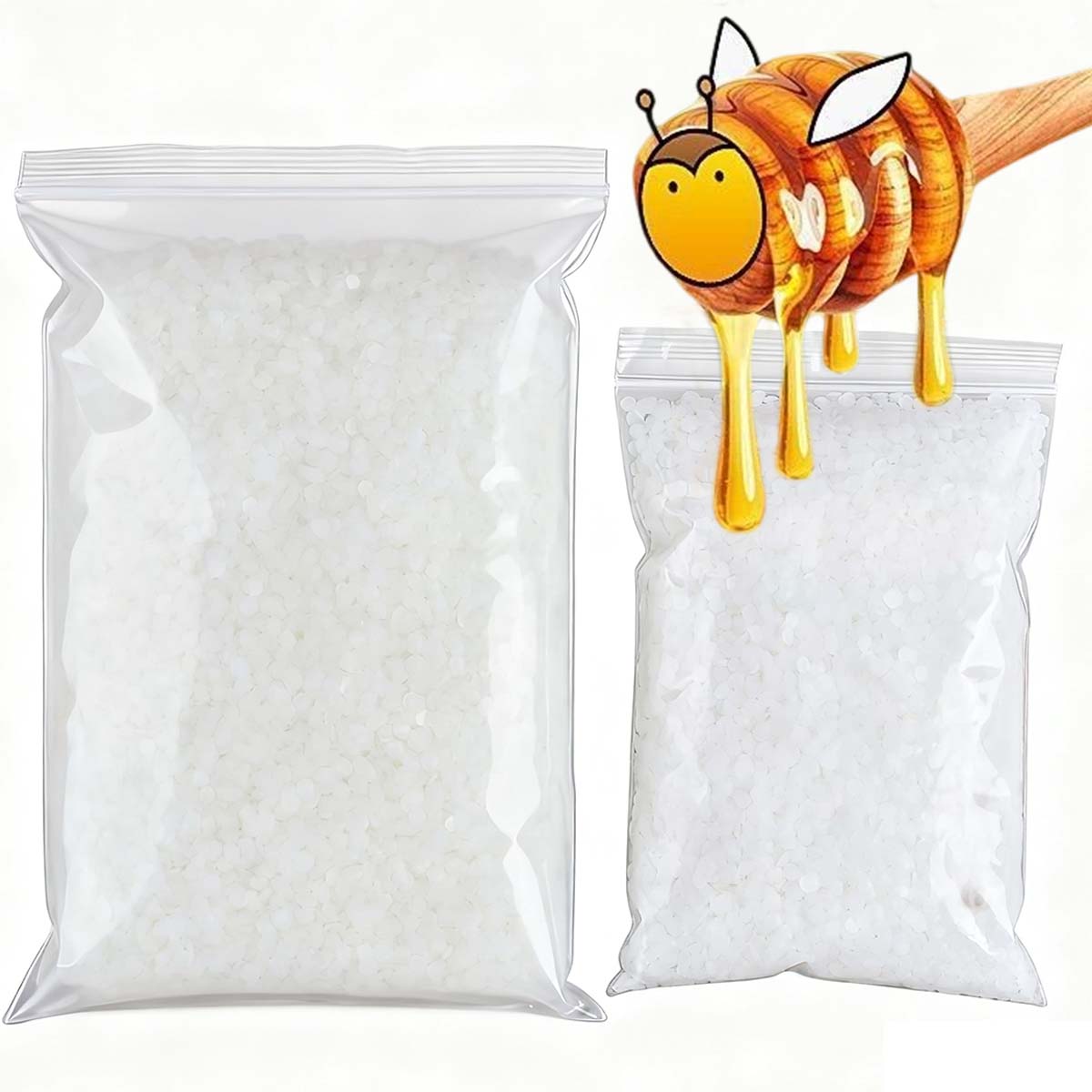 200g-1000g White Beeswax Pure  - Candle Making Supplies Online recensione e prezzo