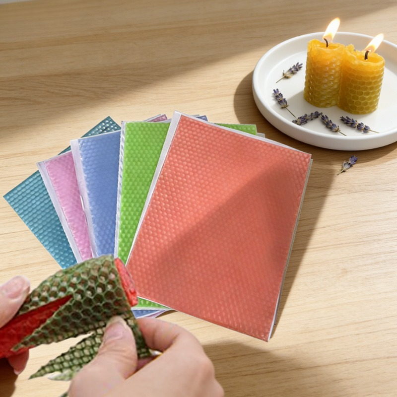 12pcs 15x20cm Macaron Color Be - Beeswax Sheet Roll recensione e prezzo