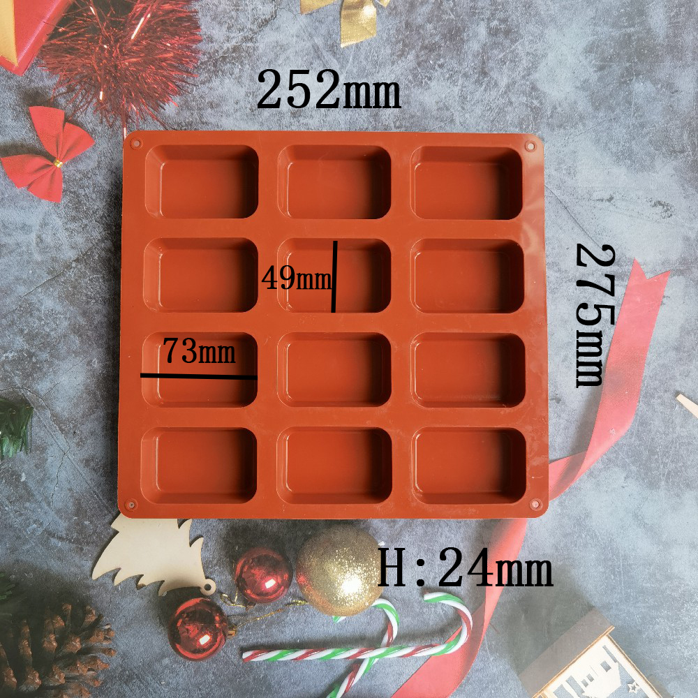 12 Cavity Square Silicone Soap - Candle Making Supplies Kit recensione e prezzo