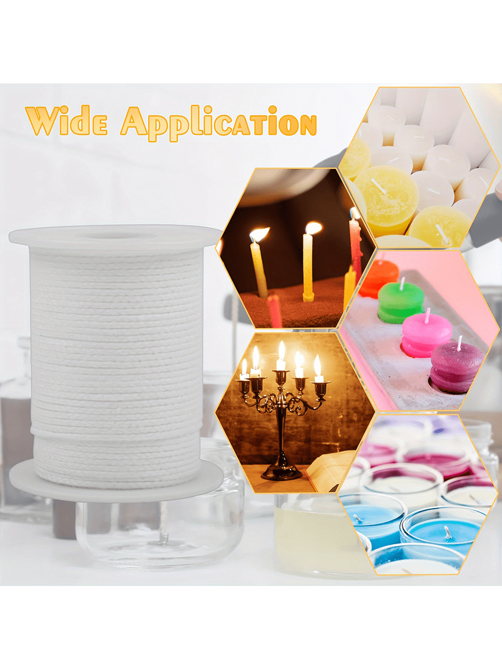 Premium DIY Candle Making Kit: - Wood Wick Tab Set recensione e prezzo