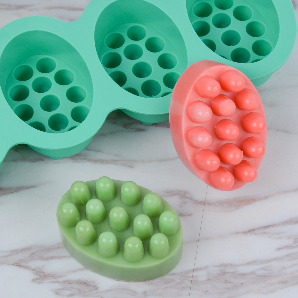 4 Hole Oval Massage Soap Silic - Candle Making Supplies Kit recensione e prezzo