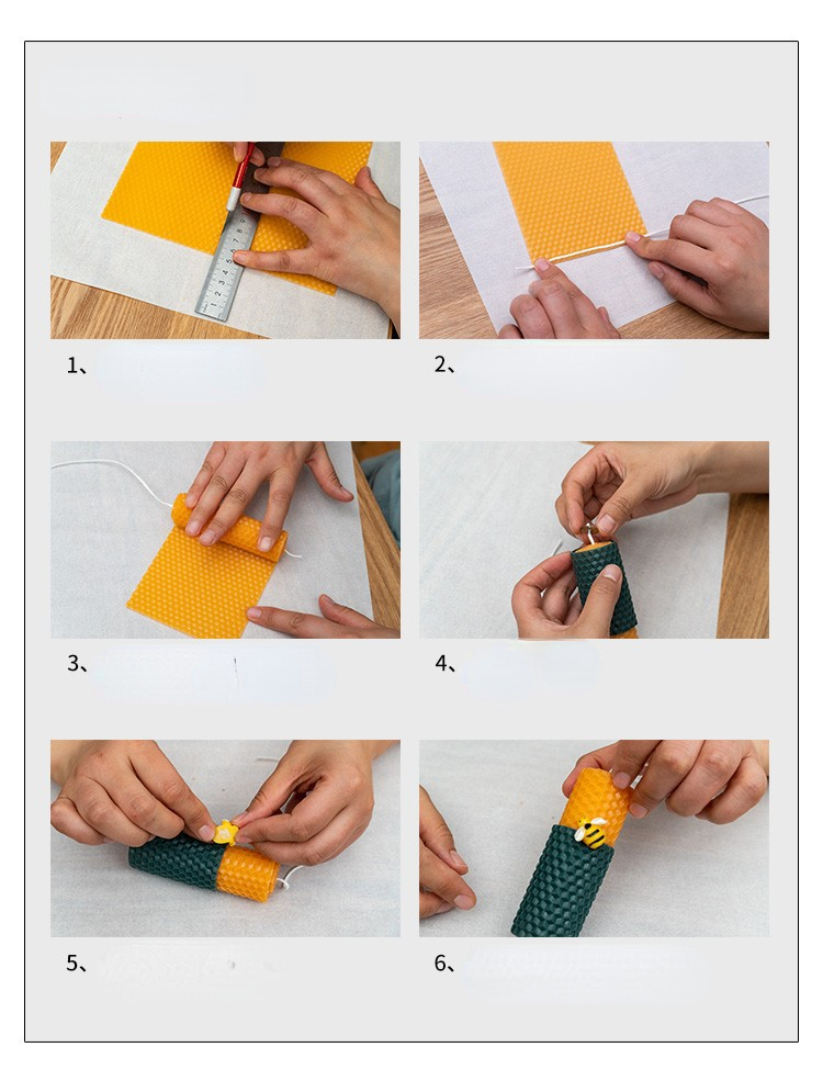 12pcs 15*20CM Beeswax Sheet Ca - Beeswax Sheet Roll recensione e prezzo