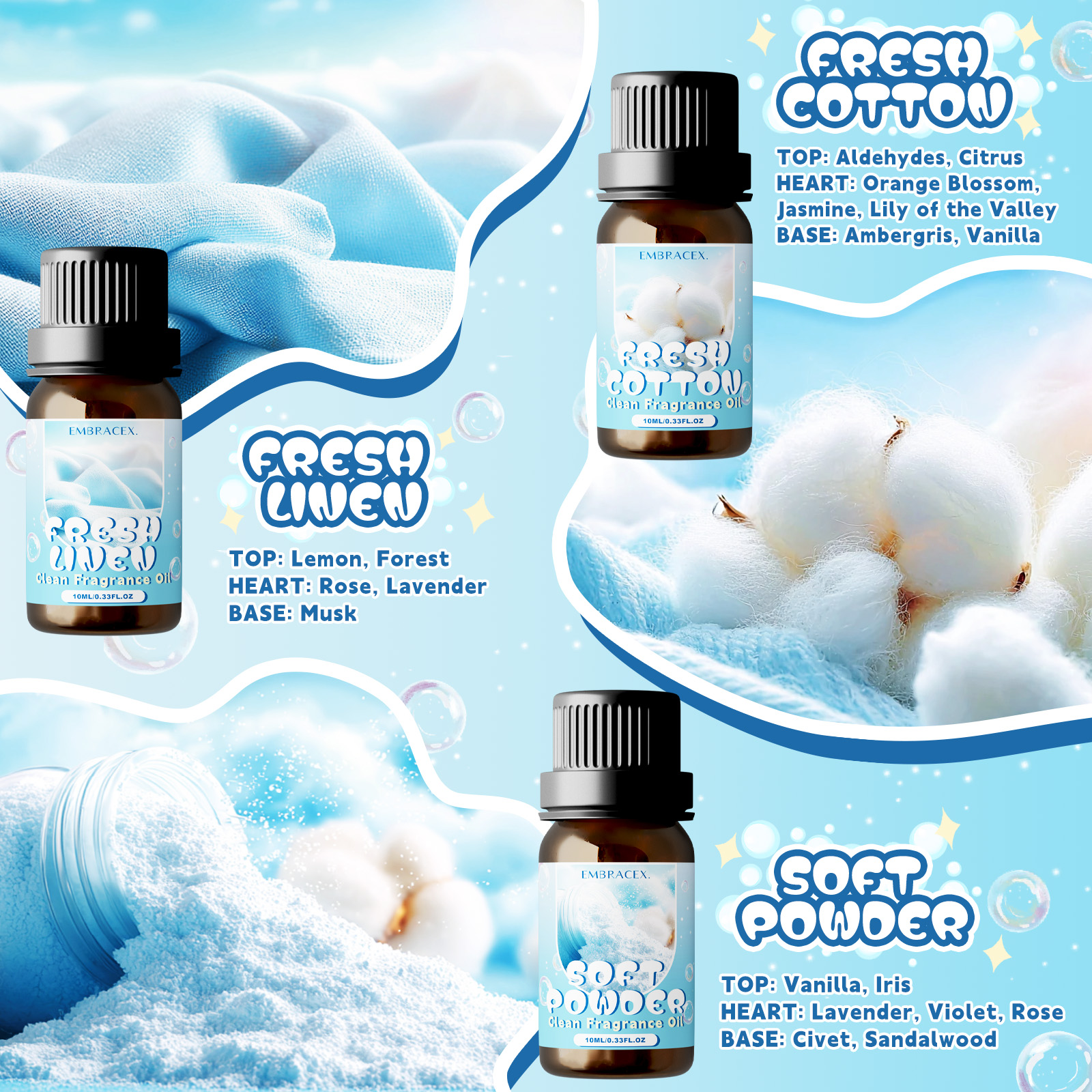 10ml Soft Powder Essential Oil - Fragrance Oil 10Ml recensione e prezzo